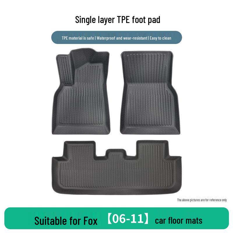 TPE Anti-Slip Floor Mats for 2006-2011 Ford Focus Models in Stock