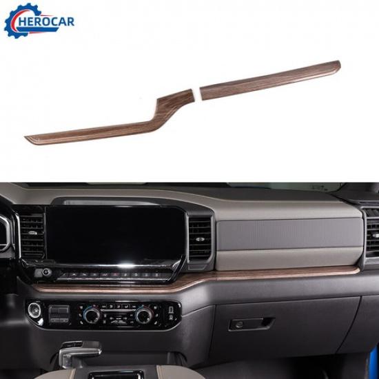 Dash Co-pilot Cover Trim Bezels For Chevy Silverado -24 Interior Accessories