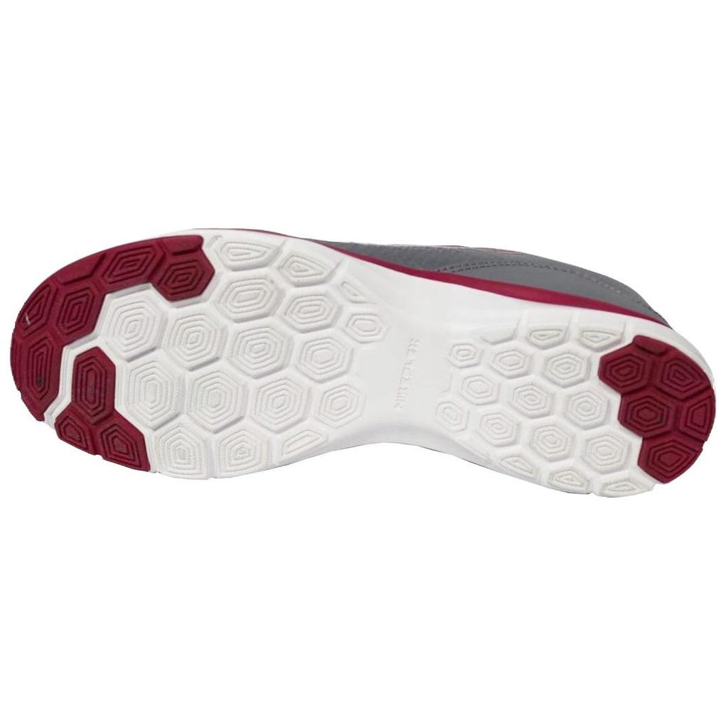 Nike Flex Trainer 5 Comfortable Soft Fabric Non-Slip Wear-Resistant Low-Top Running Shoes Women Sneaker Gray Red 724858-008