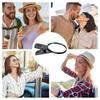 Clip-on Selfie Reflector Mirrors HD Lens Anti Peeping Mirror Travel Reflective Mirror  Office Desk