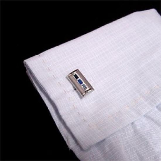Kamakura Cufflinks Workshop Blue Gradient Cufflinks Ed074 (Cufflinks)
