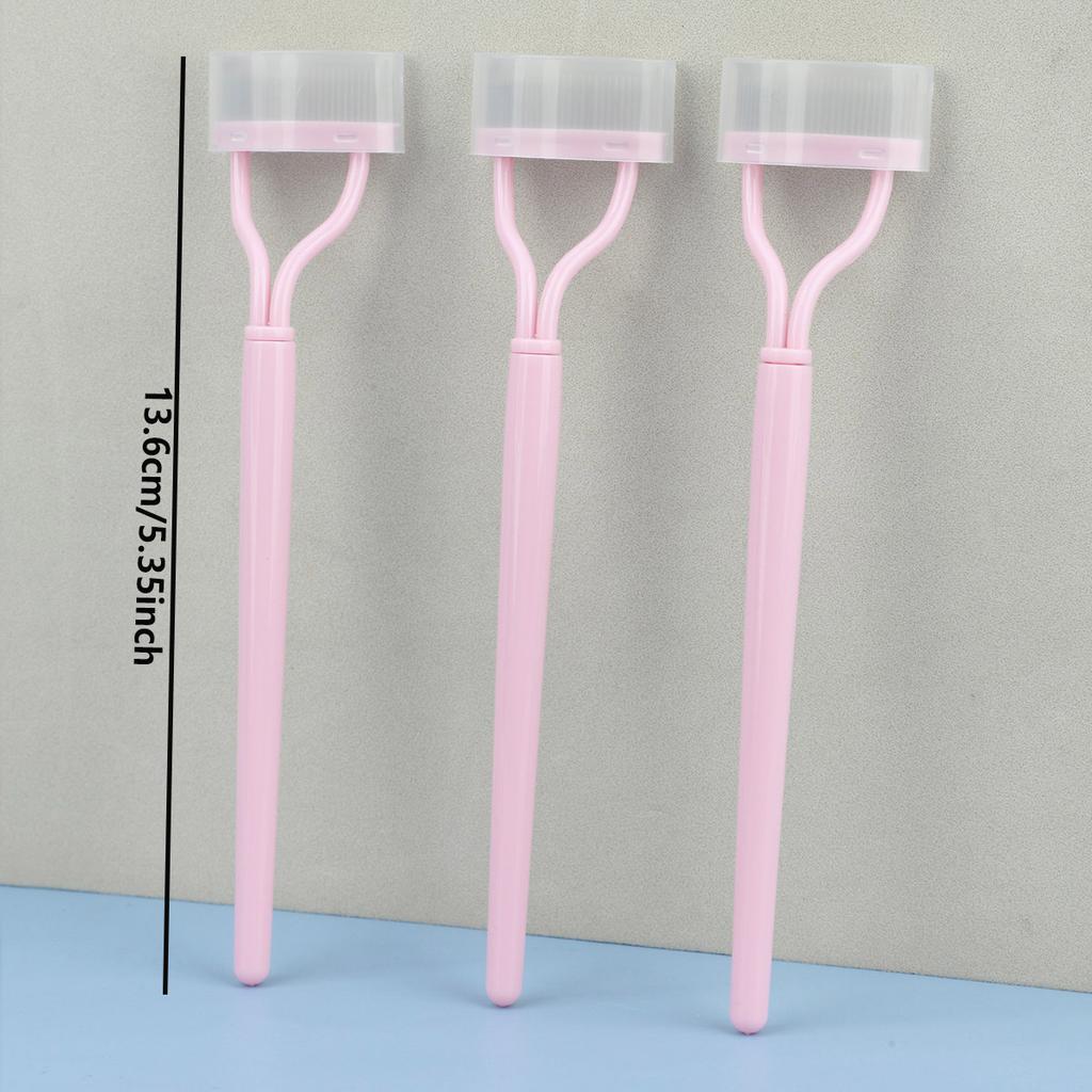 1/3 pcsPortable Eyelash Brush Comb  Eye Lash Stainless Steel Eyelash Combing Tools Eyelash Curler Makeup Lash Separator