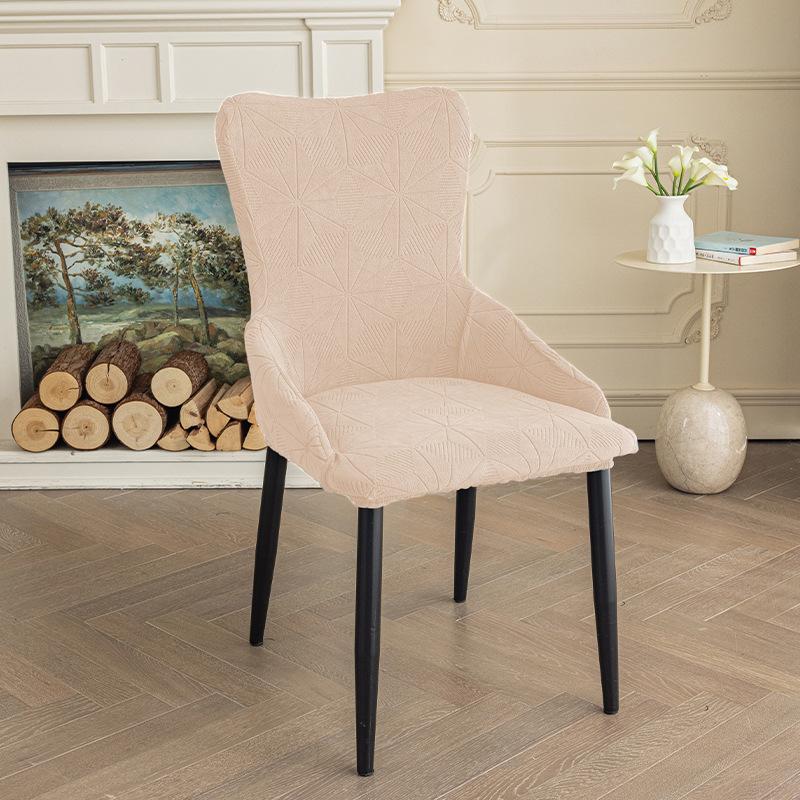 Special-shaped Armrest Style Elastic Chair Cover Simple Chair Cover Thickened Fleece Light Armrest Backrest Integrated Four-season Pass