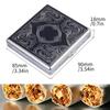 Metal Cigarette Case Portable Moisture-proof and Pressure-proof 20 Capacity Storage Box for Men & Women Gift Smoking Accessories