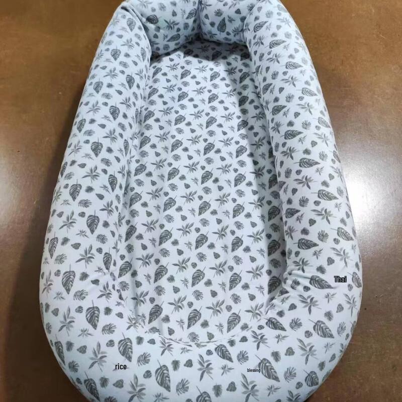 NuFeng Portable Infant Air Mattress with Printed Cotton Cover