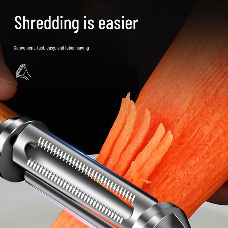 Jiwanggu Stainless Steel Y-Shaped Peeler Set