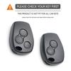 Silikon-Autoschlüsselhülle für Renault Trafic Clio Duster Logan Dacia Sandero für Nissan Terrano Almera