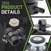 55116901AA Radiator Coolant Filler Neck Radiator Hose Connector With Engine Radiator Cap Compatible With Chrysler Sebring Compatible With Dodge