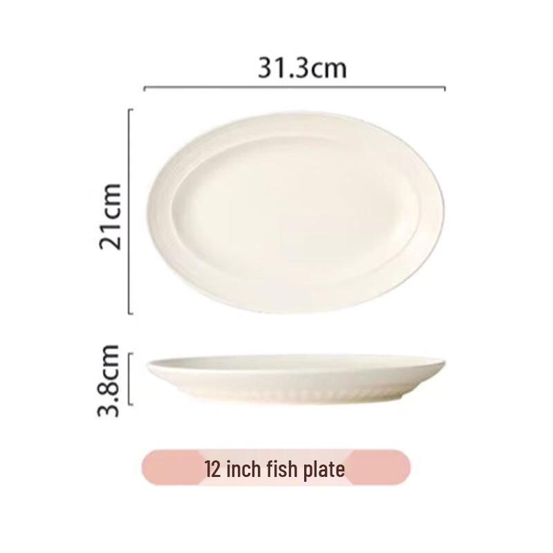 ZISIZ French Style Ceramic Dinnerware
