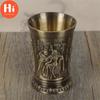 Hi Metal Αιγυπτιακό ποτήρι κρασιού, ποτό από κράμα ψευδαργύρου, κούπα για κοκτέιλ, Ancient Egypt Wine Mug Bar Drinkware Craft
