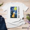 Capybara Van Gogh Capybarogh Starry Night Design T Shirt
