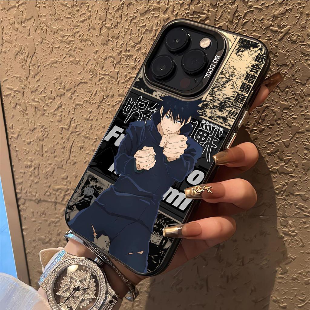 Black Anime J-Jujutsu KaisenS Phone Case For Samsung Galaxy A17 A16 A35 A55 A25 A15 A56 A54 A36 A34 A24 A26 4G 5G Matte Cover