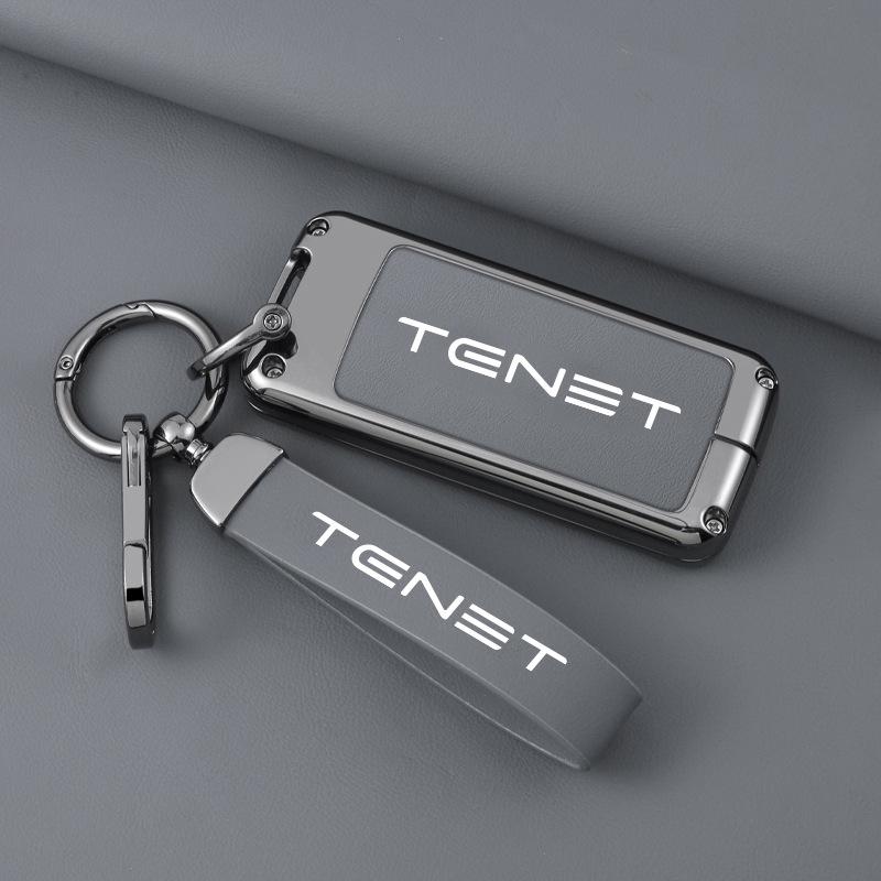 Tenet Tianneng T4/T7/T8/T9 Car Key Metal Protective Case with Hanging Buckle