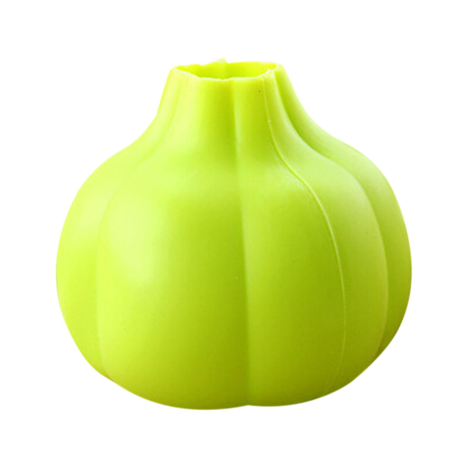 

Silicone Press Garlic Crusher Gadget Vegetable Peeler Kitchen Home Garlic Crush 4pc One Size