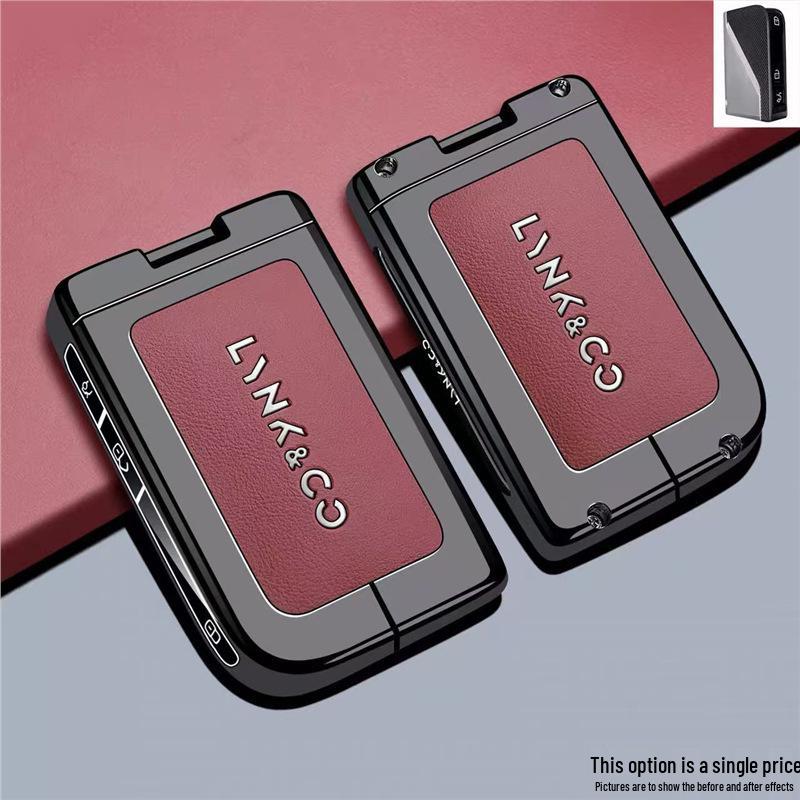 Lynk & Co 09 Key Case Shell with Buckle for Models 03/02/01/05/06/07/08 & EMP 900/Z20/Z10