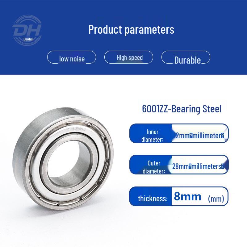 Precision Stainless Steel Ball Bearings: Deep Groove 6007, 6008, Miniature 6003