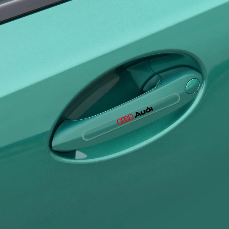 8 Stück Transparente Auto-Türgriff-Schutzfolie Kratzfeste Aufkleber für Audi A1 A2 A3 A4 A5 A6 A7 A8 Q1 Q2 Q3 Q4 Q5 Q6 Q7 Q8