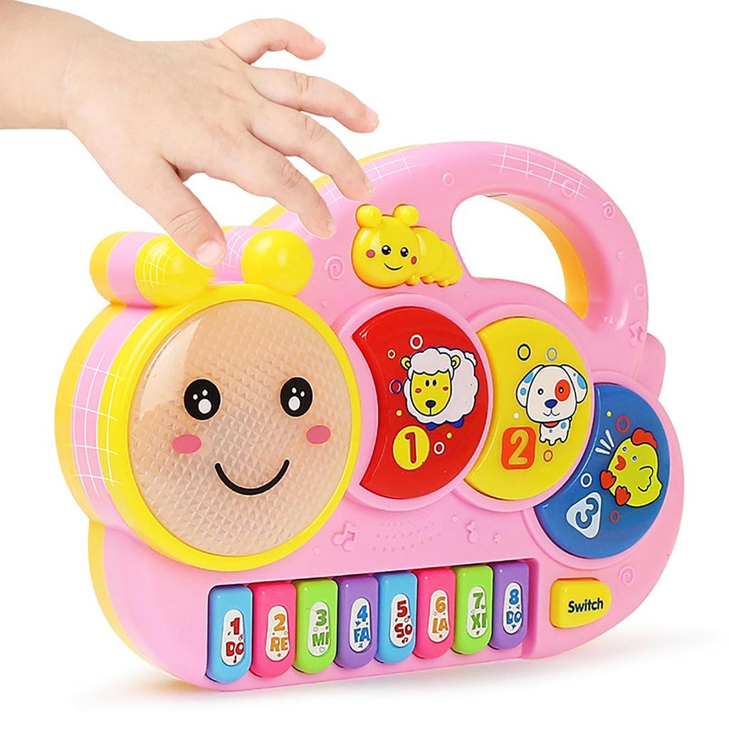 Buy Kids Musical Piano Animal Sound Keyboard Educational Toys at