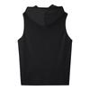 Men's Summer Casual Hooded Pocket Vest Vest Sports Sleeveless Shirt