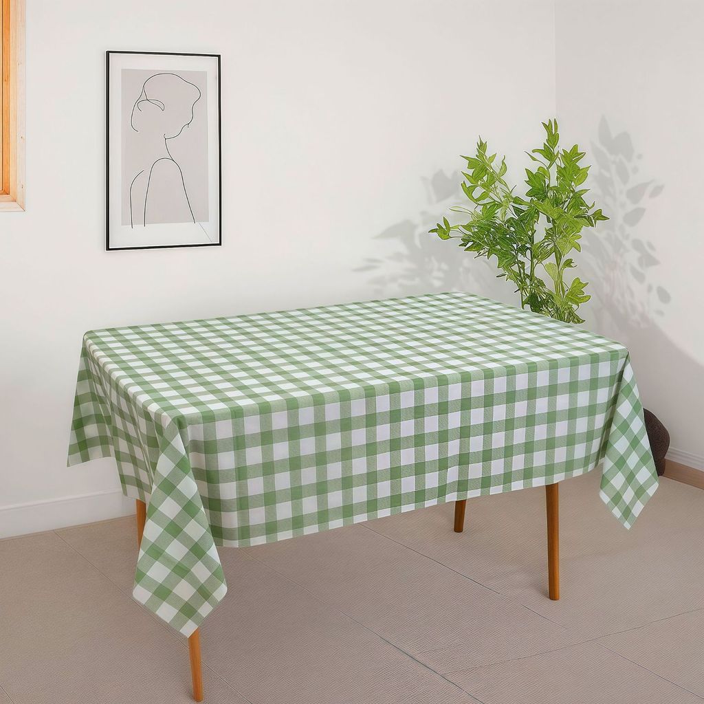 Peva Disposable Solid Color Tablecloth With Dustproof And Oilproof Features For Party And Home Use