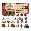 Simulation Scene Accessories 2026 Career Advent Calendar, 24-Day Countdown Box with Mini Occupation Retro Gift Set Figures, Community Helper Ornament