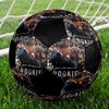 THE ROOKIE Indoor Soccer Ball Colorful Machine Stitched PVC Size 5 Team Training Competition Ready Durable High-Bounce Cool Sports Gift