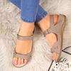 Women's Plus Size Open Toe Sandals Buckle Design Casual Comfortable Daily Outdoor Footwear