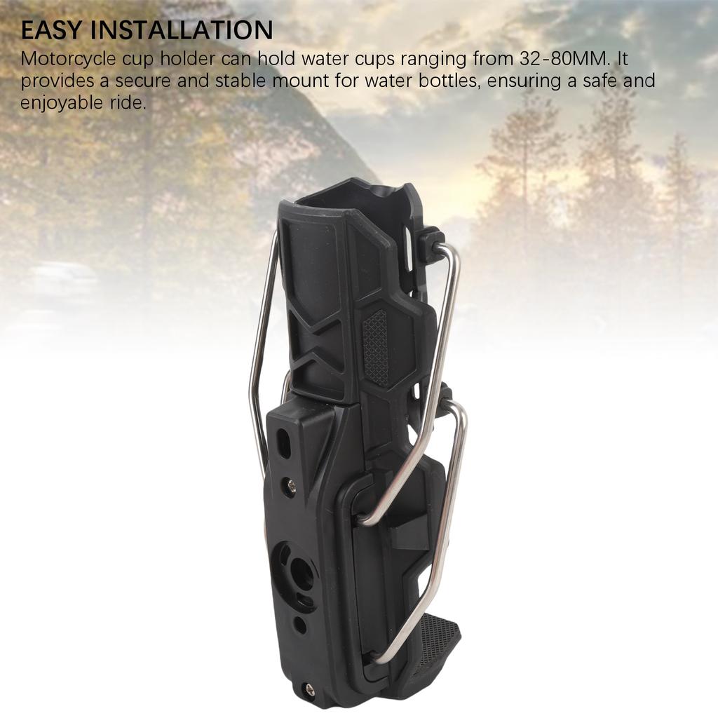 Uchwyt na kubek motocyklowy Regulowany uchwyt na kierownicę Stojak na kubek napój butelkę z wodą Uniwersalny dla 3280MM