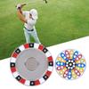 Zinc Alloy Compact Golf Ball Marker Magnetic Hat Clip Lightweight Cap Clamp Gift Supplies