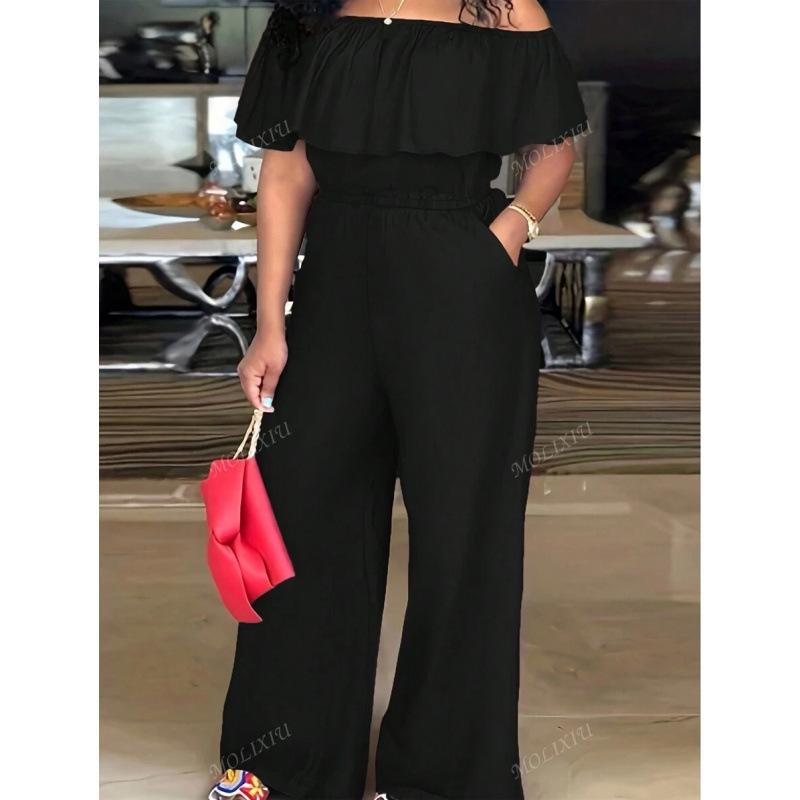 

Washable Denim Jumpsuit Cape U 46062 XL чёрный