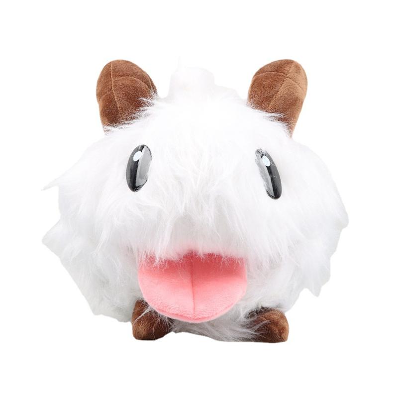 

Non-Toxic 30Cm Animation Game Peripheral Plush Toys Poro Doll Cute And Cute Doll Home Decoration Ornaments 30cm