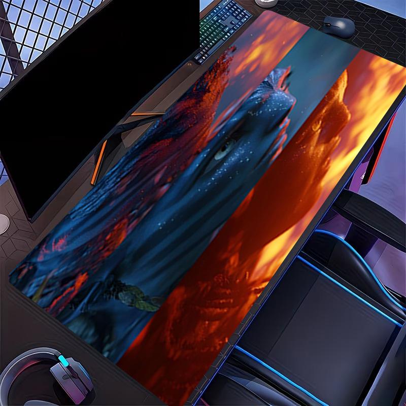 Podložka pod myš s potiskem Avatara, pro podložku pod klávesnici, podložka pro notebook PC pro kancelářské domácí použití, dekorace stolu, perfektní dárek k narozeninám pro hráče