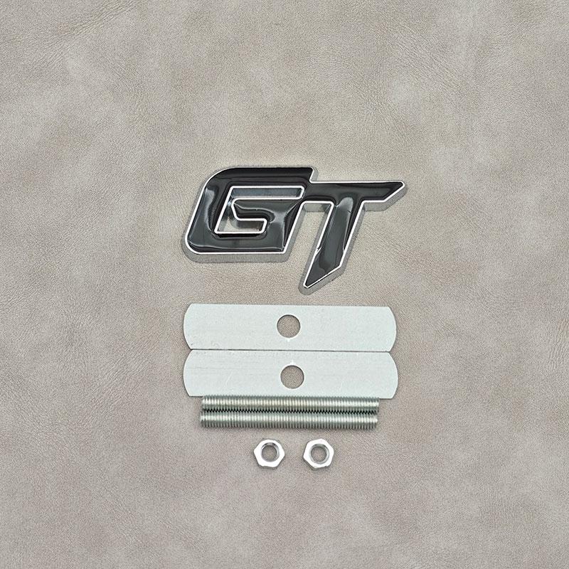 

3D Metal Letters GT Logo Car Front Grille Emblem Badge Sticker Decals For Geely GT Accessories