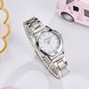 Steel Belt Women'S Watch Generous Fashion Simple Temperament Niche High Sense Quartz Girl Watch