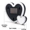 Wireless Car LED Heart Light Easy Installation Atmosphere Breathing Lamp  Vehicle Decoration
