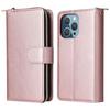 Apple iPhone 13/12 Mini Leather Case: Nine-Card Zipper Style for 14 Pro Max