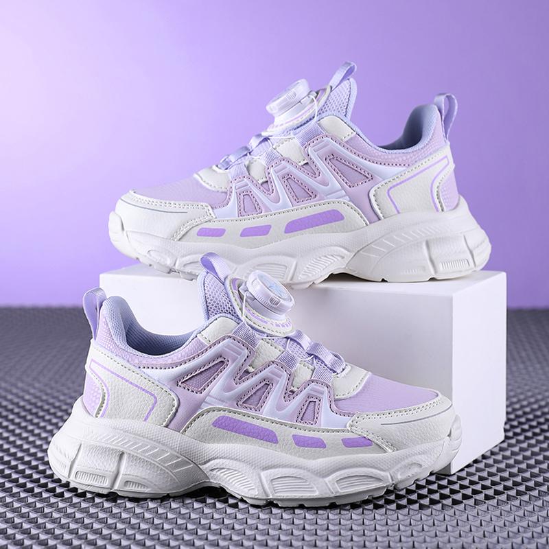 

Cute Pink Girls Sneakers Fashion Running Shoes for 7-15 Years Children Sports Casual Shoes Lightweight Kids Tennis 28 фіолетовий