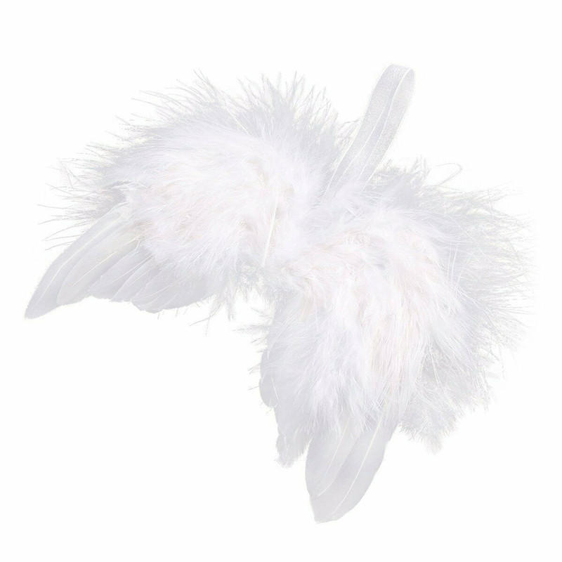 Feather Wing Decor Exquisite Lovely Chic Angel Christmas Tree Decoration Hanging Ornament Home/Party/Wedding/Propose Ornaments