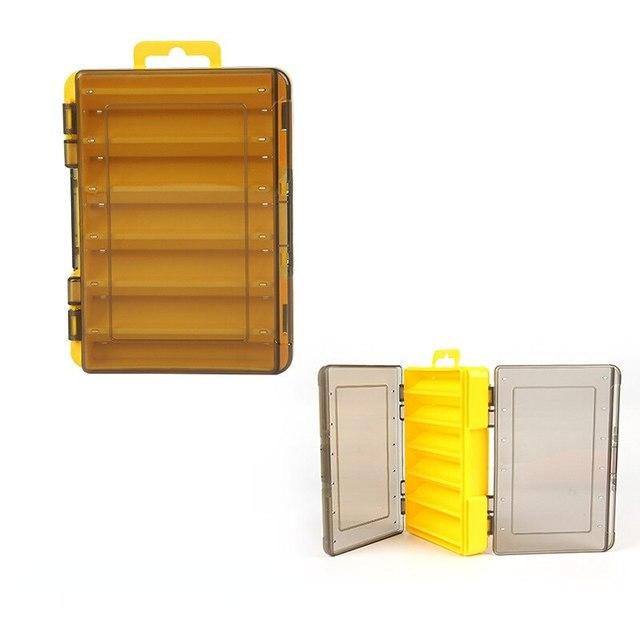 12 Compartments Fishing Box Outdoor Portable Double Sided Lure Bait Organization Multi Functional High Quality Fishing Tool Box