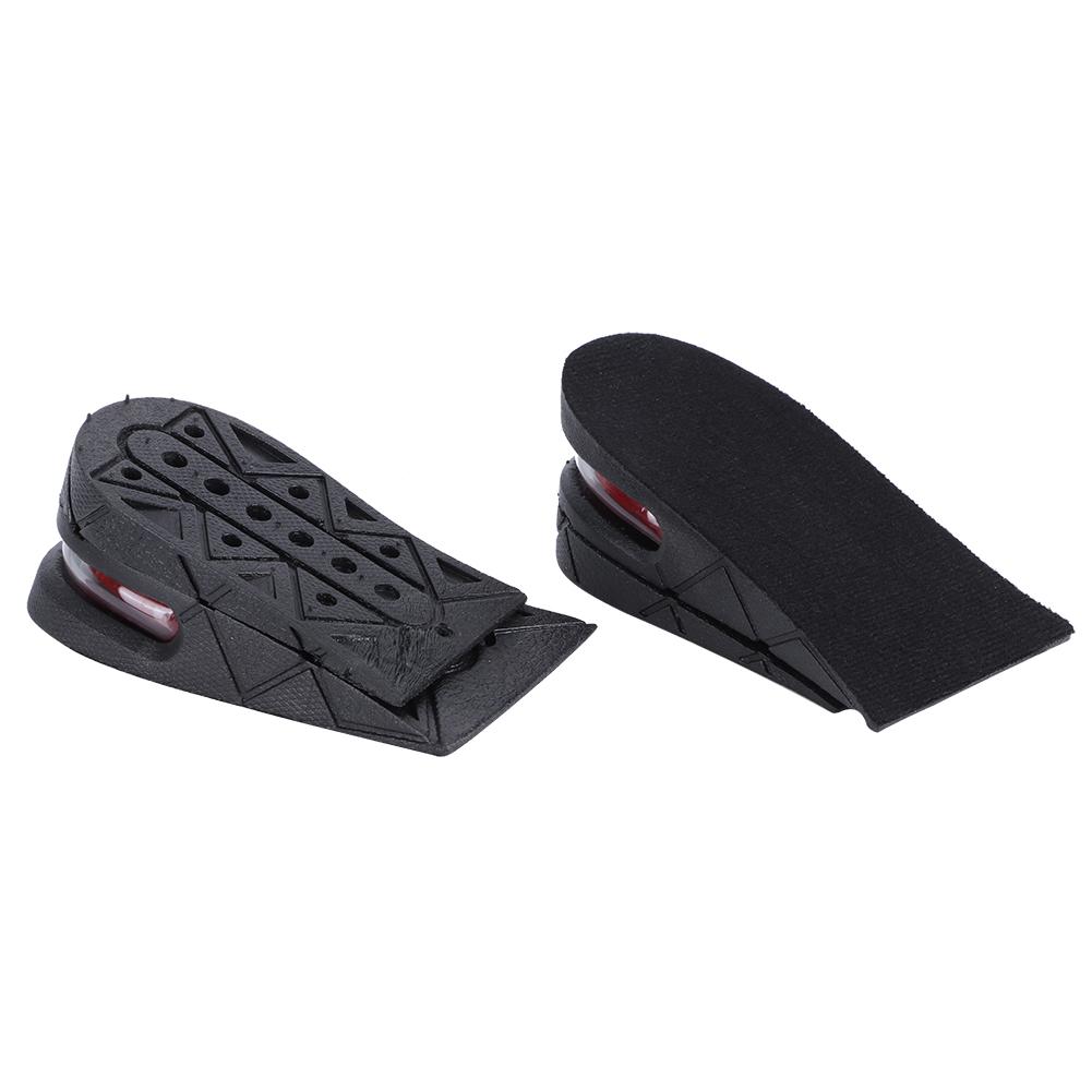 Hommes Femmes Universel Respirant Semelles Augmentant la Hauteur Coussinets Rehausseurs de Chaussures 5cm Noir