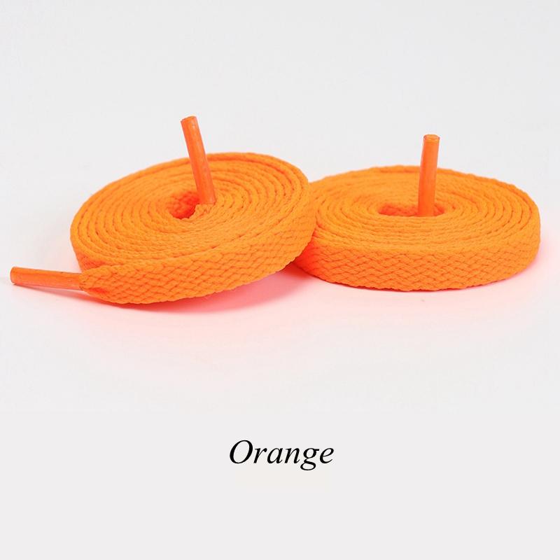 1 Pair Flat Shoelaces Classic Shoe Laces Fit Fashion Solid Sports Shoelace Casual Unisex Shoe Strings Shoe Accessories