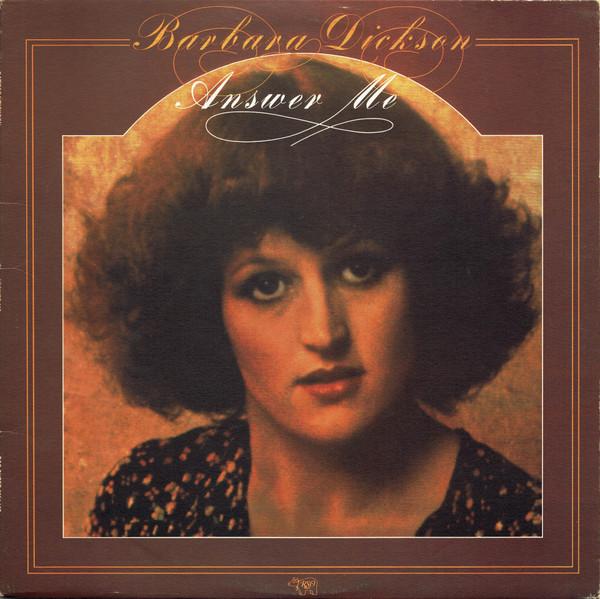 

LP Record BARBARA DICKSON - Answer Me 2394167 RSO 1976 UK Pop Used