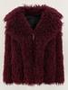 Damen Kurzmantel aus Kunstpelz im europäischen und amerikanischen Stil - Herbst/Winter Imitation Gerbte Schaffellwolle