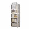 Durable Multilayer Bookshelves Cases 5/6 Tiers Cube Storage Organizer Metal Shoe Rack  Storage