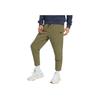 Nike Sportswear Tech Essentials Embroidered Logo Drawstring Casual Pants Men Bottoms Olive-Green DQ4344-222
