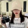 Fashionable Embroidery Letter Neutral Casual Summer Sun Shading Baseball Cap
