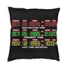 Vibrant Movies Race Cars Back To The Future Throw Pillow Case Decoration 3D Doublesided Printed Cushion Cover for Living Room
