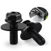 U Type Nut Clips M6 Car Body Bolts Automobile Bumper Fender Rivet Engine Cover Undertray Splash Shield Guard Liner Screws Clips