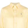 Polo Ralph Lauren Solid Color Casual Single-Breasted Long Sleeve Shirt Women Shirts Yellow 211920516-004