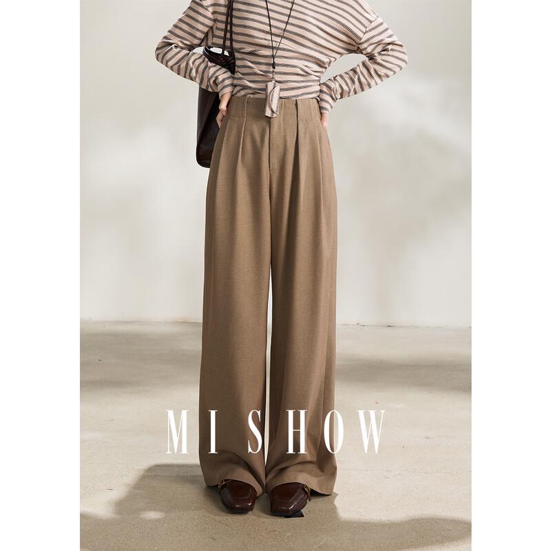 

Women s Drape Wide-Leg Casual Pants L